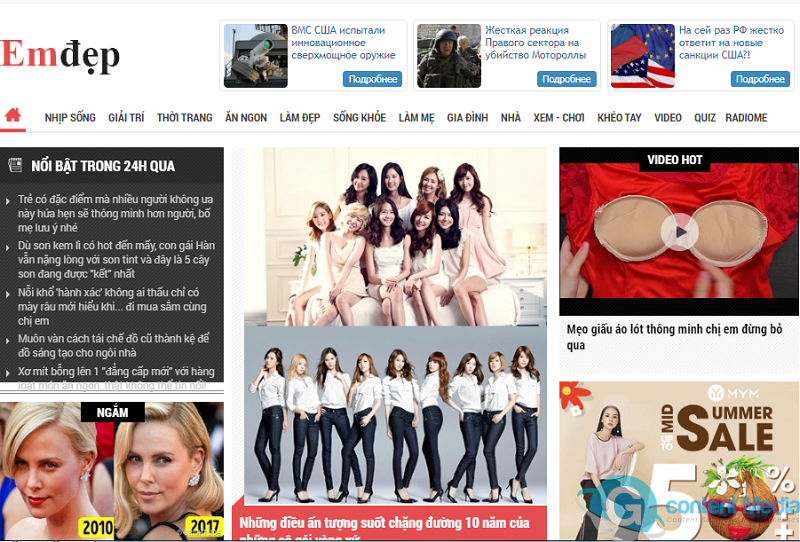 Bảng giá quảng cáo báo Emdep (Emdep.vn) – Báo phụ nữ Online