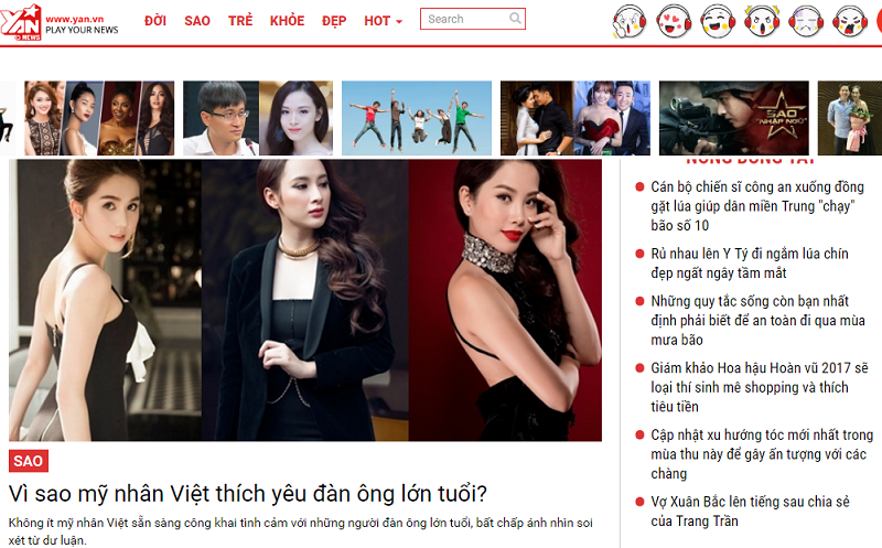 Bảng giá quảng cáo Yan.vn Chiết khấu % CAO nhất