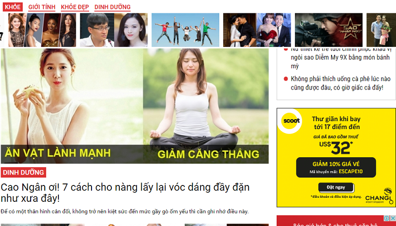 Bảng giá quảng cáo Yan.vn Chiết khấu % CAO nhất