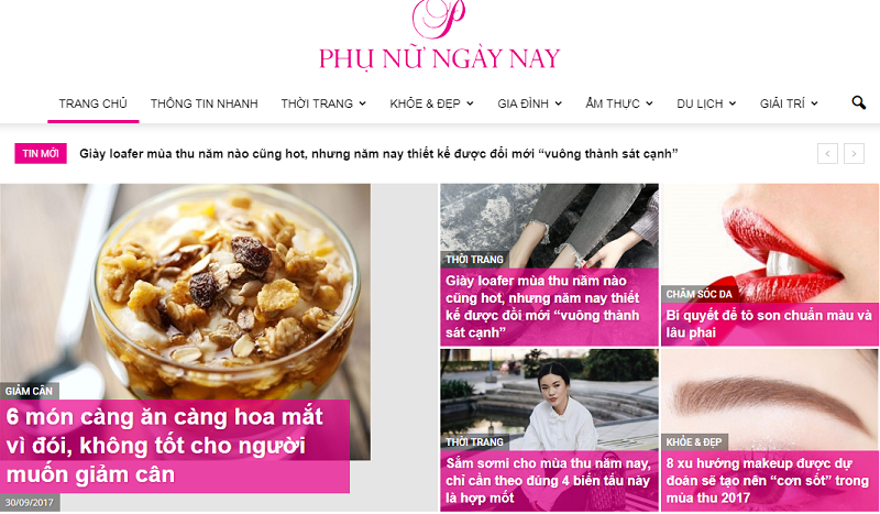 Bảng giá quảng cáo báo phunungaynay.vn - CK % CAO - BOOK nhanh