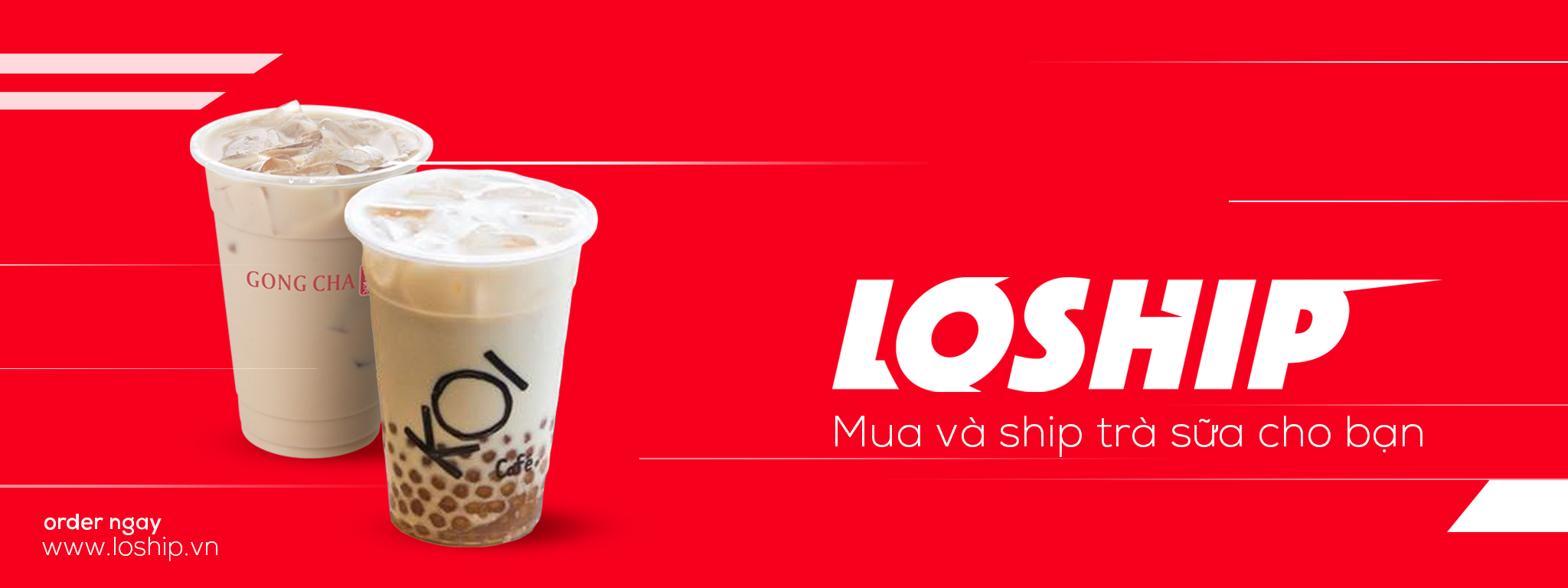 Đè bẹp cơn đói và cơn khát trà sữa với dịch vụ giao đồ ăn “chớp nhoáng” của Loship.vn